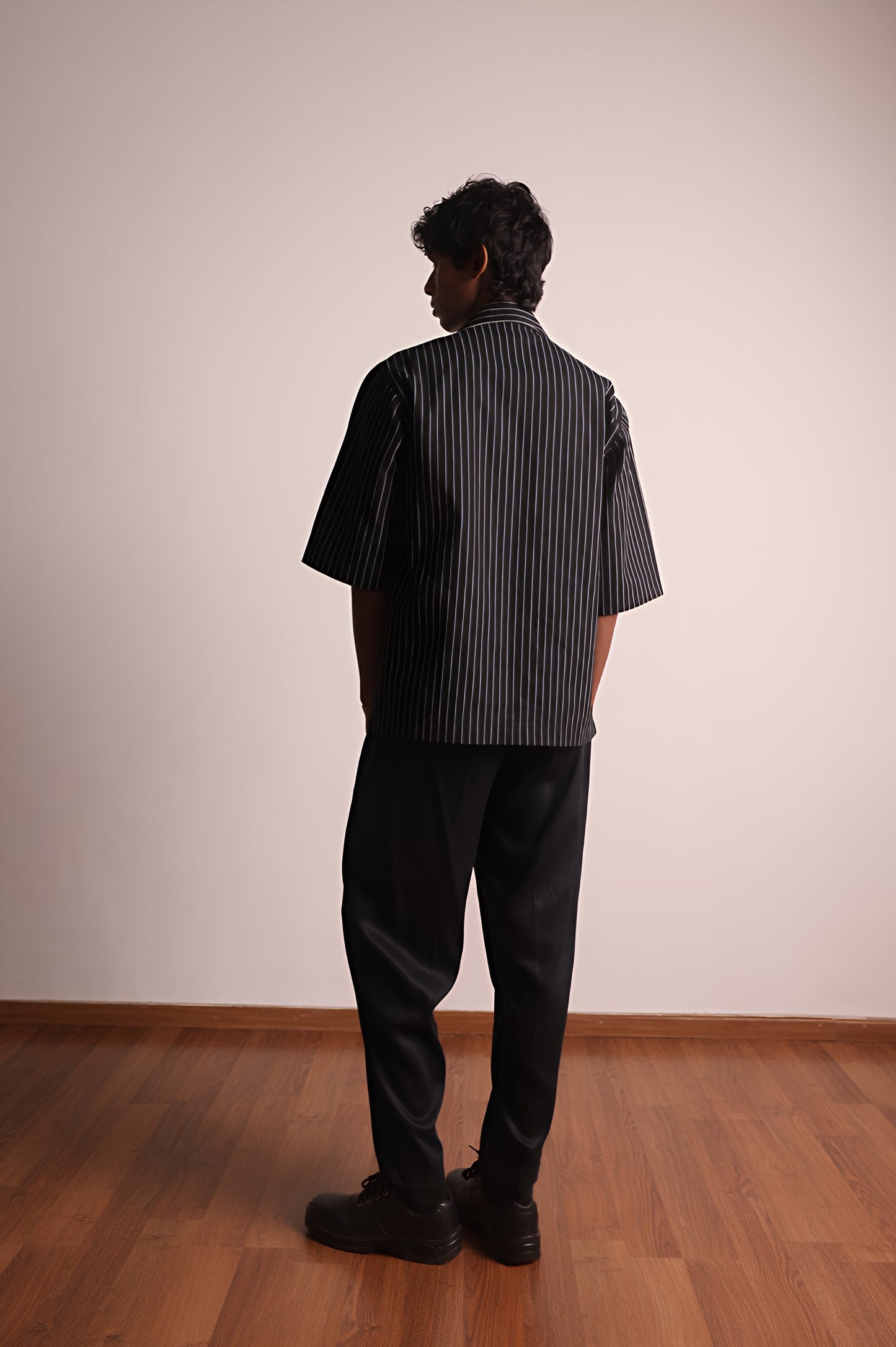 Pinstripe Half Sleeve Shirt