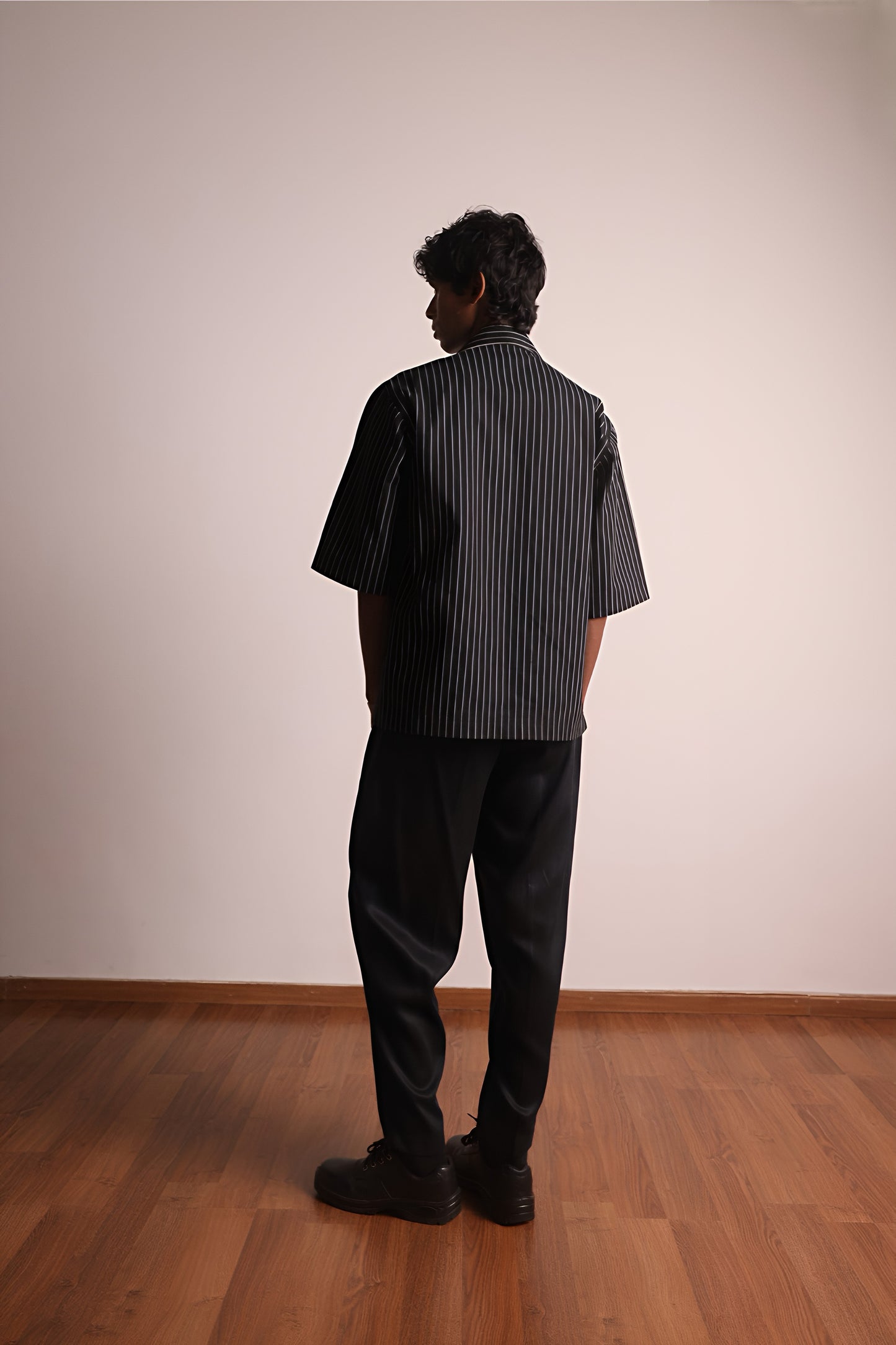 Pinstripe Half Sleeve Shirt