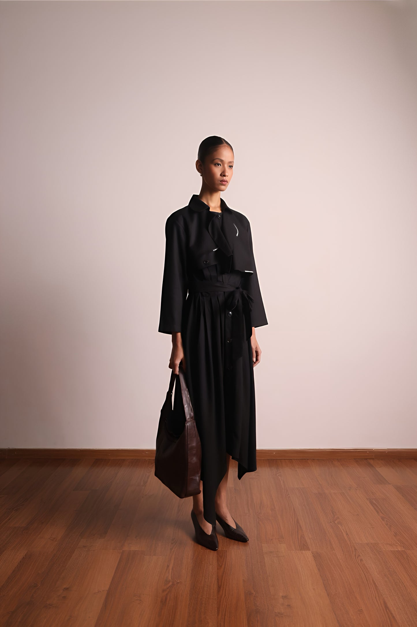 The Trench Dress - Black
