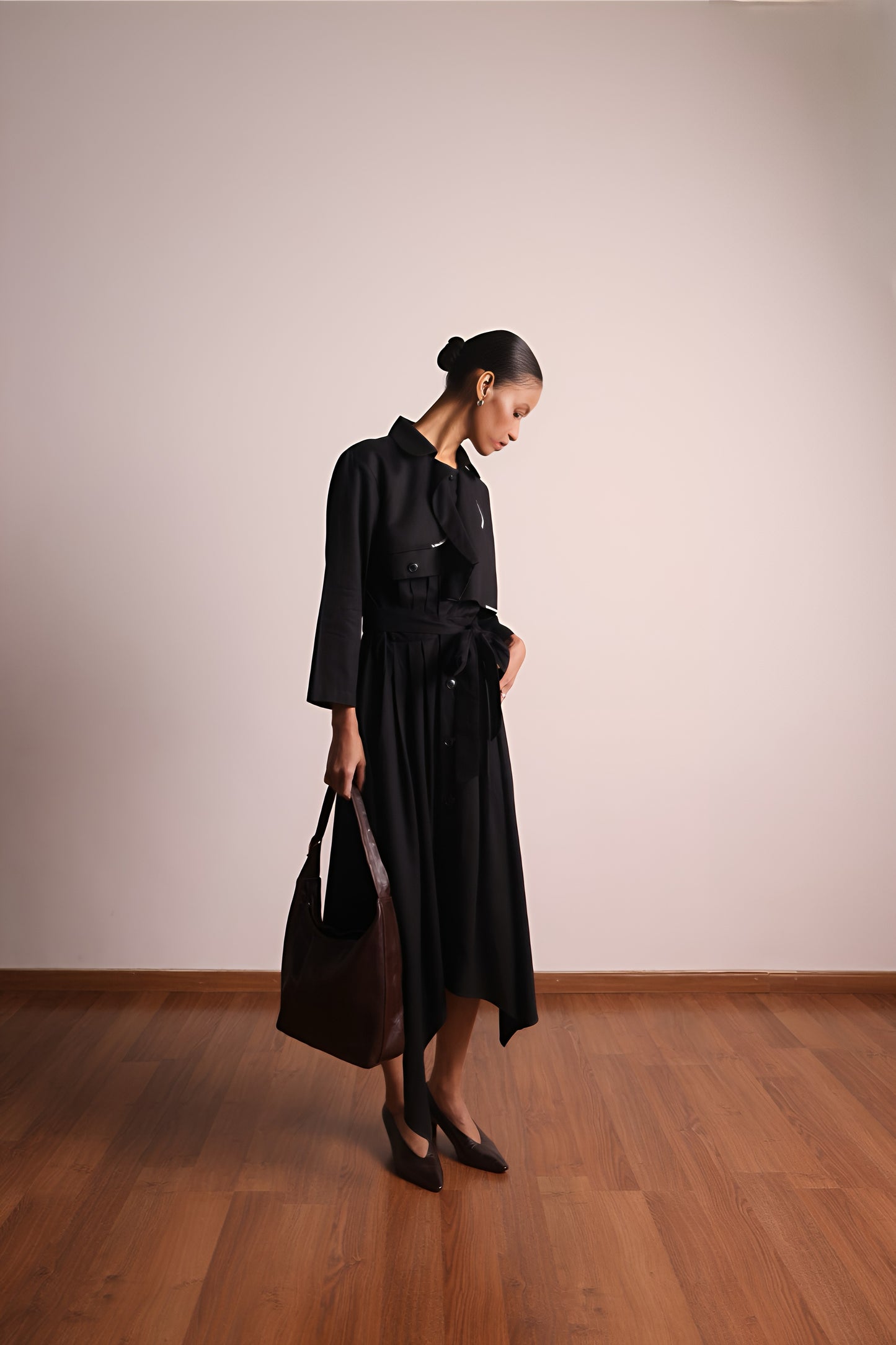 The Trench Dress - Black