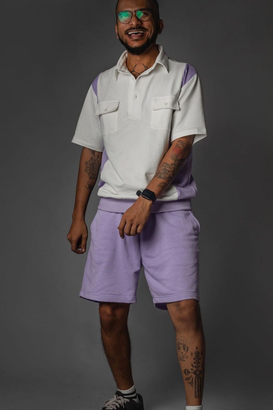 Mechanic Polo T-Shirt Mauve